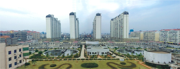 江西最大污水處理廠——南昌朝陽污水處理廠二期工程（省、市優(yōu)良工程，獲滕王閣杯）